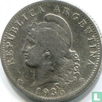 Argentina 20 centavos 1936 - Image 1