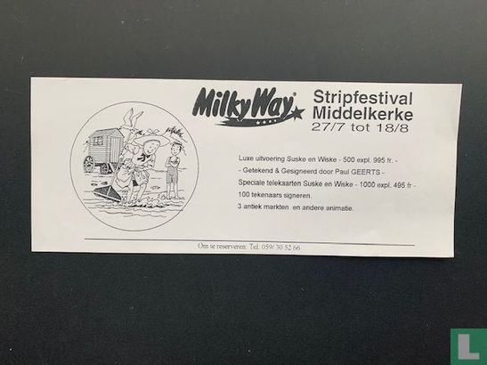 Milky Way Stripfestival Middelkerke - Image 1