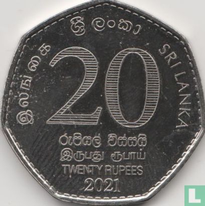 Sri Lanka 20 rupees 2021 "150th anniversary Census of population and housing" - Afbeelding 1