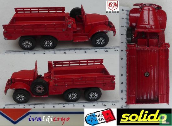 Dodge 6x6 T223 WC 63 pompiers - Image 2