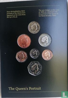 United Kingdom mint set 2008 "Royal Shield of Arms" - Image 2