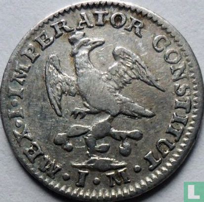 Mexico ½ real 1823 - Image 2