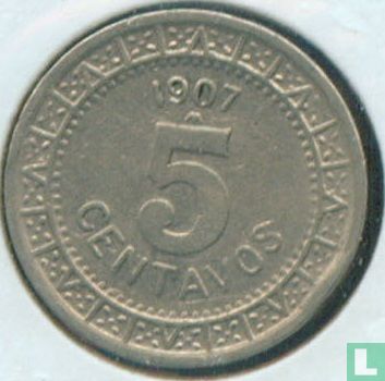 Mexico 5 centavos 1907 - Image 1