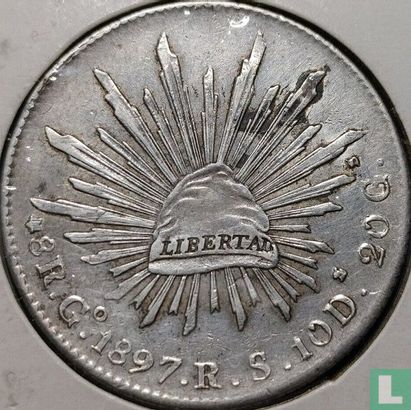 Mexico 8 real 1897 (Go RS) - Afbeelding 1