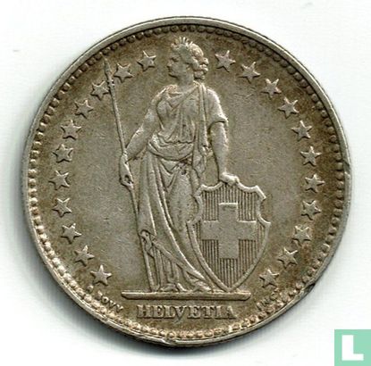 Switzerland 2 francs 1932 - Image 2