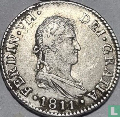 Spanje 2 real 1811 (FERDIN VII - C gekroond) - Afbeelding 1