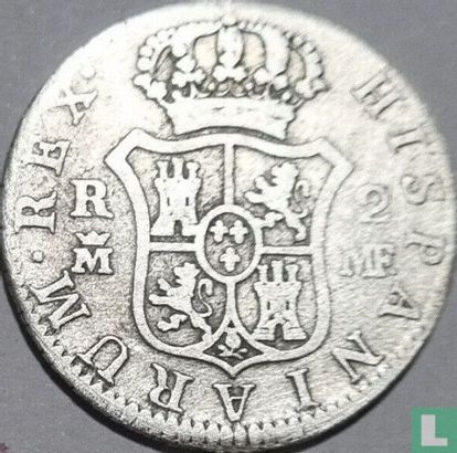 Espagne 2 reales 1800 (M - MF) - Image 2
