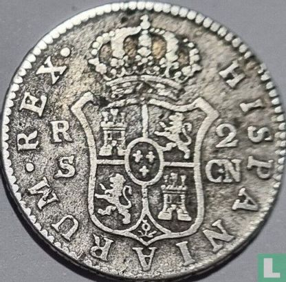 Espagne 2 reales 1807 (S) - Image 2