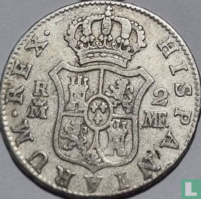 Espagne 2 reales 1797 (M) - Image 2