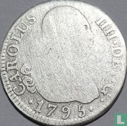 Espagne 2 reales 1795 (M) - Image 1