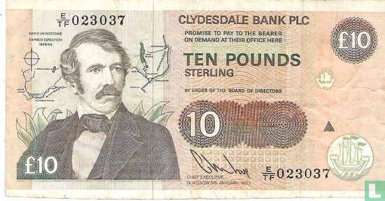 Scotland 10 Pounds - Image 1