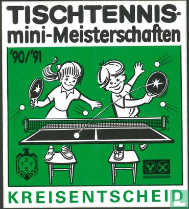 Tischtennis mini-Meisterschaften '90/'91 Kreisentscheid
