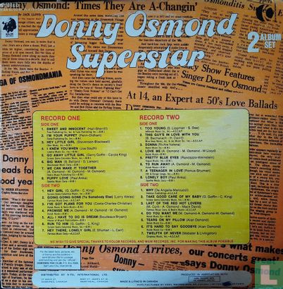 Donny Osmond Superstar - Image 2
