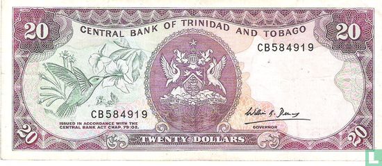 Trinidad and Tobago 20 Dollars (WG Demas) - Image 1