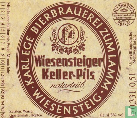 Wiesensteiger Keller-Pils