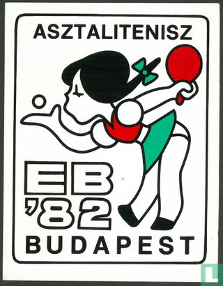Asztalitenisz EB '82 Budapest