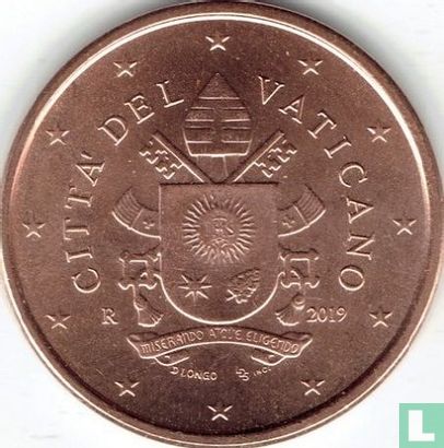Vaticaan 5 cent 2019 - Afbeelding 1