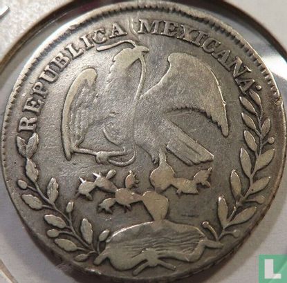 Mexique 4 reales 1845 (Ga MC) - Image 2