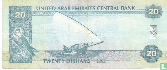 Émirats arabes unis 20 dirhams - Image 2
