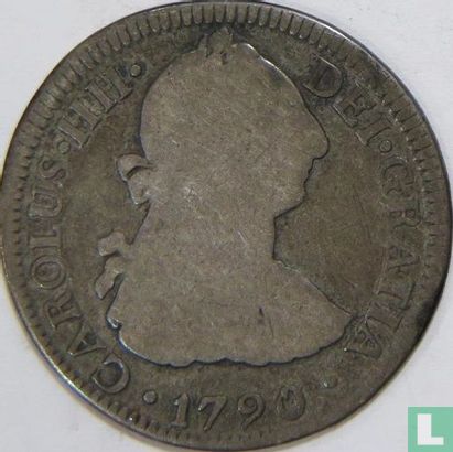 Mexico 2 real 1790 (type 2) - Afbeelding 1