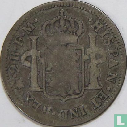 Mexico 2 real 1790 (type 2) - Afbeelding 2