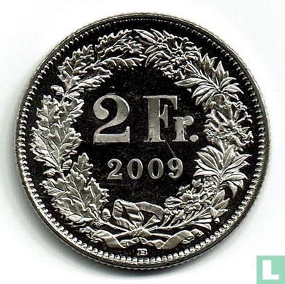 Suisse 2 francs 2009 - Image 1