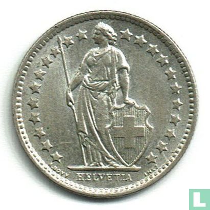 Zwitserland ½ franc 1961 - Afbeelding 2