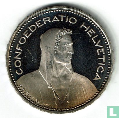 Schweiz 5 Franc 2010 - Bild 2