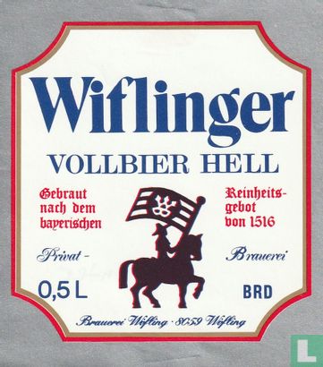 Wiflinger Vollbier Hell