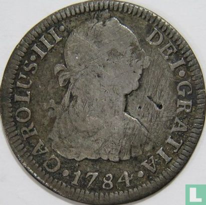 Mexique 2 reales 1784 (FF) - Image 1