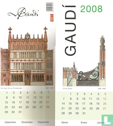 Gaudí kalender 2008 - Image 1