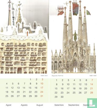 Gaudí kalender 2008 - Image 2
