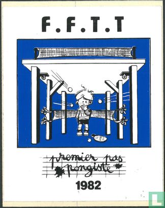 F.F.T.T. premier pas pongiste 1982