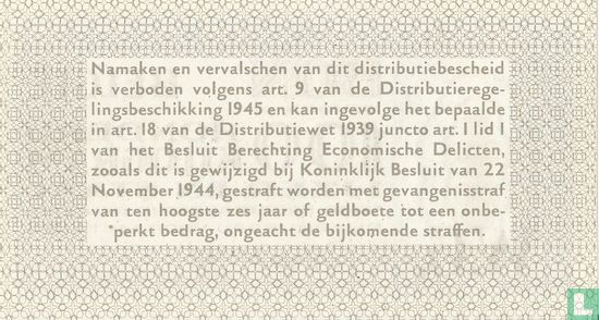 Belgique - Office National des Métaux 100 Kilogramme Fer et Acier 1945 - Image 2