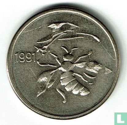 Slovenië 0.20 lipe 1991 - Bild 2
