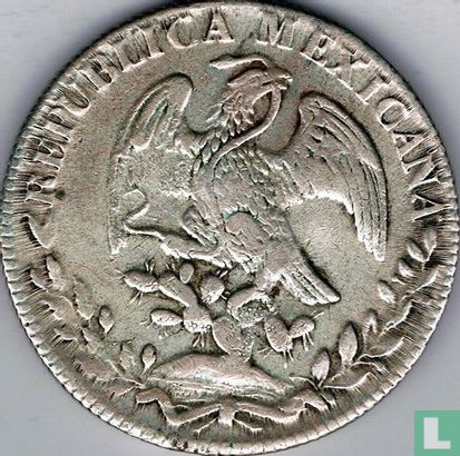 Mexiko 8 Real 1836 (Go PJ) - Bild 2