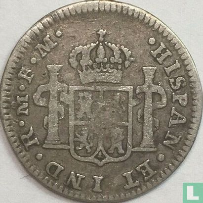 Mexico ½ real 1789 (type 2) - Afbeelding 2