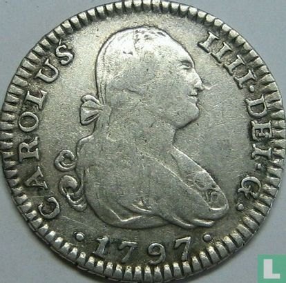 Spanje 1 real 1797 - Afbeelding 1