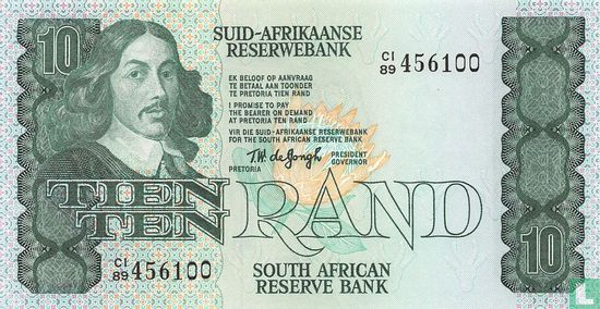 Afrique du Sud 10 Rand  - Image 1