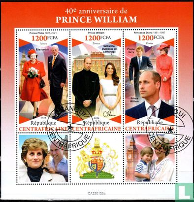 Prinz William - 40 Jahre