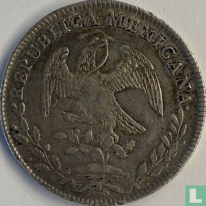 Mexique 8 reales 1846 (Mo MF) - Image 2