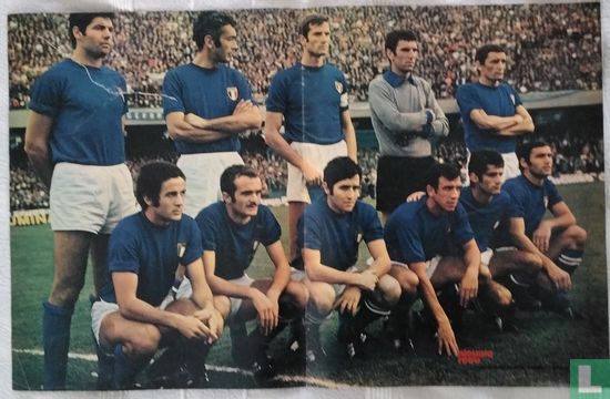 Italië  Nationaal Elftal 1970