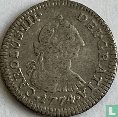 Mexico ½ real 1774 - Afbeelding 1