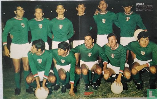 Mexico Nationaal Elftal 1970