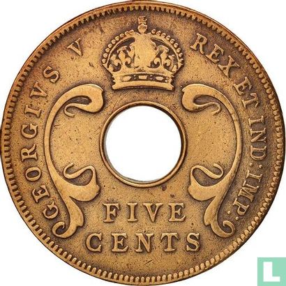 Ostafrika 5 Cent 1923 - Bild 2