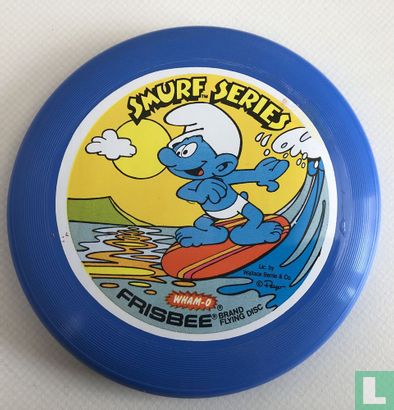 Surfer Smurf Frisbee - Image 1