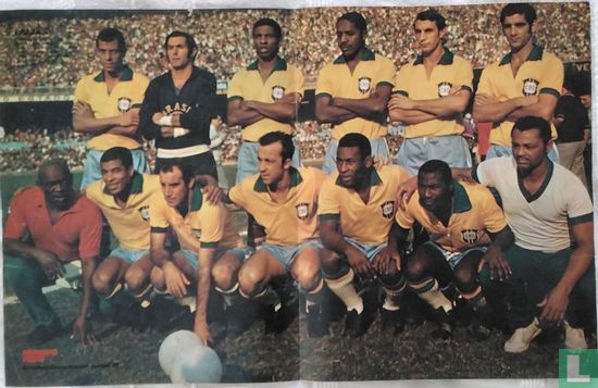 Brazilië Nationaal Elftal 1970
