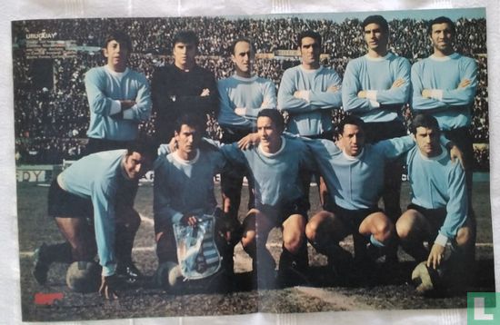 Uruguay Nationaal Elftal 1970