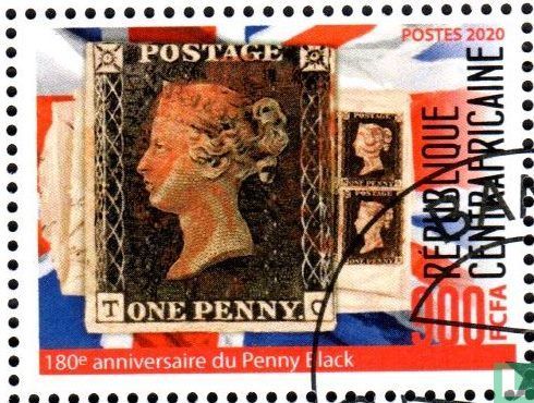 180 years old Penny Black