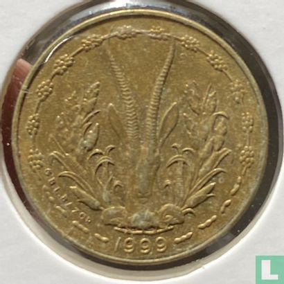 West African States 5 francs 1999 - Image 1